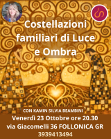 23 Ottobre 2026 Costellazioni di Luce e Ombra a Follonica